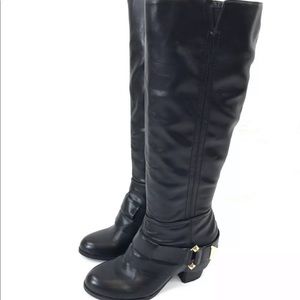 Fergie Theory, Knee High, Moto Inspired Boots